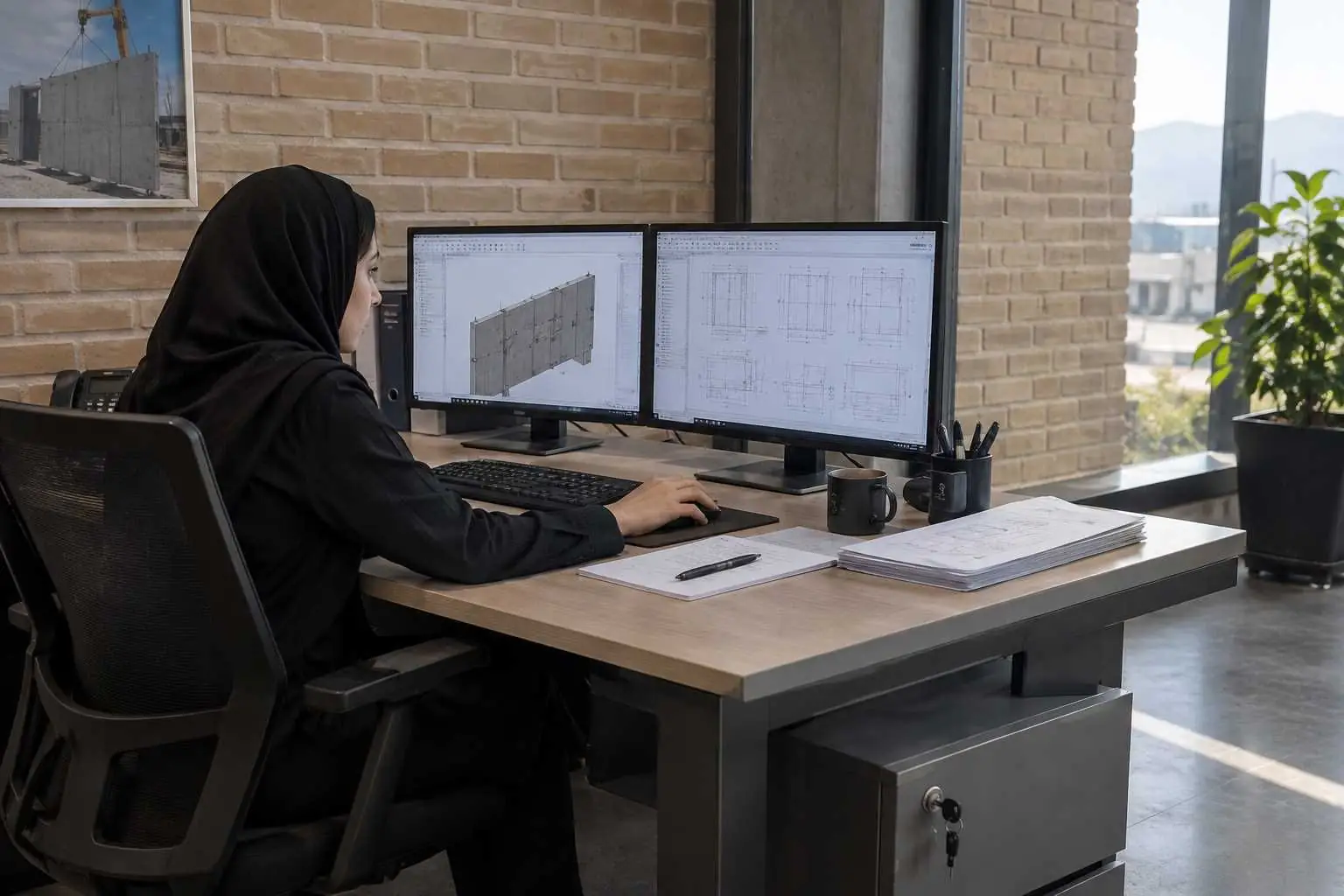 طراحی و مهندسی قطعات بتنی پیش ساخته با نرم افزار